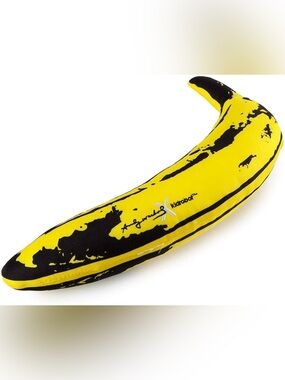 Rare Limited Edition Andy Warhol Banana Plush Toy Kidrobot